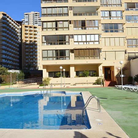 Apto With Pool Gemelos IV Benidorm Eksteriør billede