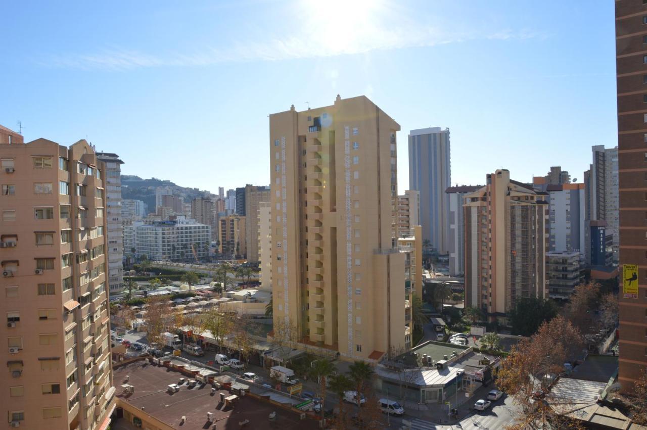 Apto With Pool Gemelos IV Benidorm Eksteriør billede