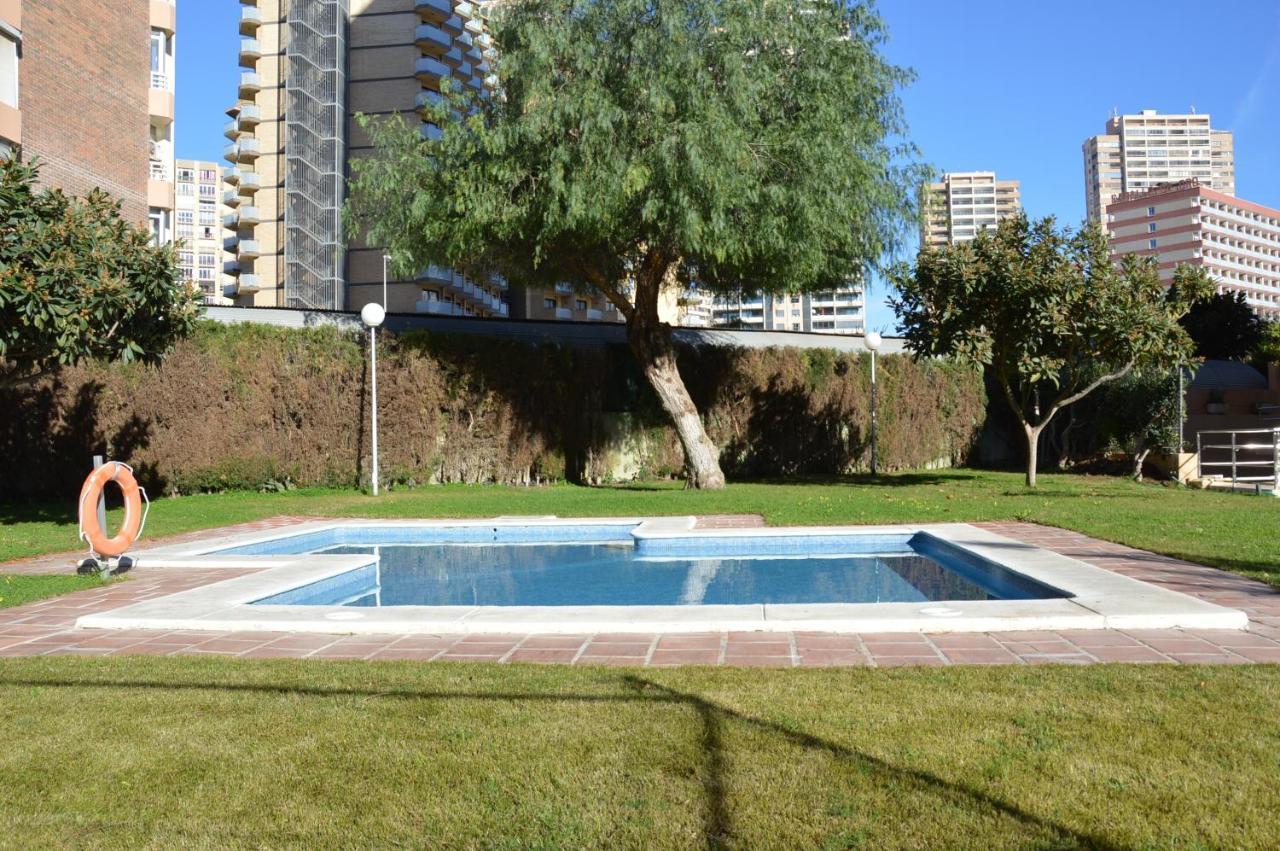 Apto With Pool Gemelos IV Benidorm Eksteriør billede